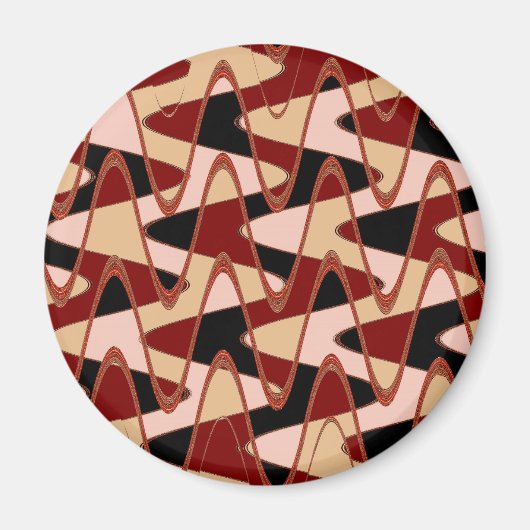 Red Barn抽象芸術4, 2015 （写真） | SVPイメージ マグネット (正面)