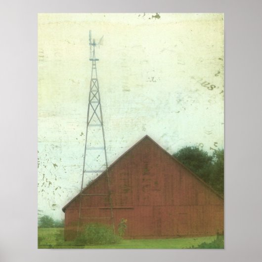 Red Barn Art ポスター (正面)