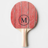 Red Barn Boards モノグラム 卓球ラケット (正面)