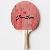 Red Barn Boards Vintage Star Signature 卓球ラケット (正面)
