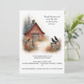 Red Barn Crows Farm Family Reunion | 招待状 (スタンド正面)