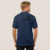 Red Baron - Luftwaffe Fokker Dr1 ポロシャツ (裏面フル)