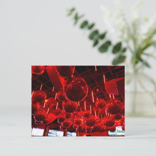 Red Bauble Postcards ポストカード (スタンド正面)