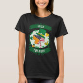Red Beard Redhead Ginger Bearded Shamrock Irish fo Tシャツ (正面)