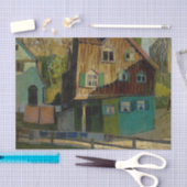 Red Bedding by Grant Wood 薄葉紙 (クラフト)