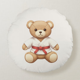 Red Belt Judo Bear – A Special Gift Symbolizing th ラウンドクッション