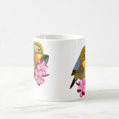 RED-BILLED LEIOTHRIX BIRDS コーヒーマグカップ (中央)