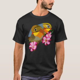 RED-BILLED LEIOTHRIX BIRDS Tシャツ