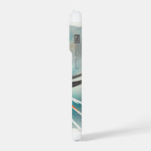 Red Billed Tropicbird 051024AREF105 - Watercolor iPhoneケース (左側面)