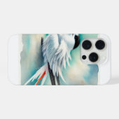 Red Billed Tropicbird 051024AREF105 - Watercolor iPhoneケース (裏面横)