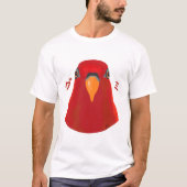 Red birb “GUMI” Tシャツ (正面)
