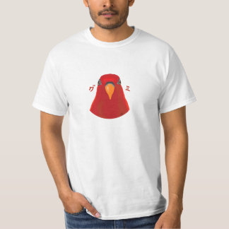 Red birb "GUMI" Tシャツ