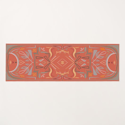 Red Bird Cafe ヨガマット (正面(横))