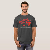 Red Bird Lanes T-Shirt - St Louis, MO Retro Bowlin Tシャツ (正面フル)