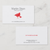 RED BIRDS名刺 名刺 (正面/裏面)