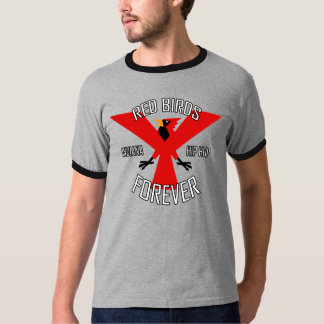 RED BIRDS FOREVER - インディアナ ヒップホップ Tシャツ