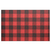  Red Black Crosshatch Buffalo Check ファブリック (ファットクウォーター)