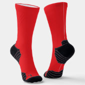 Red & Black Grip Performance Sports Socks ソックス (傾斜あり)