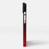 Red Black Ombre Logo Social Media iphone case iPhoneケース (左側面)