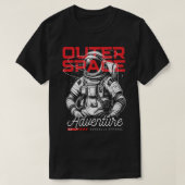 Red & Black Outerspace Vision Tee Tシャツ (デザイン正面)