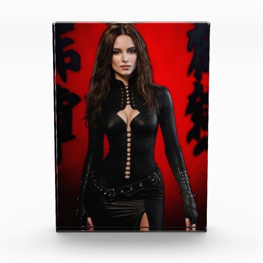 Red Black photo block フォトブロック (正面)