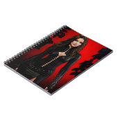 Red Black photo notebook ノートブック (左側)