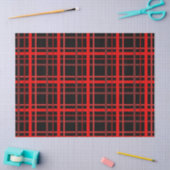 Red & Black Plaid 薄葉紙 (クラフト)