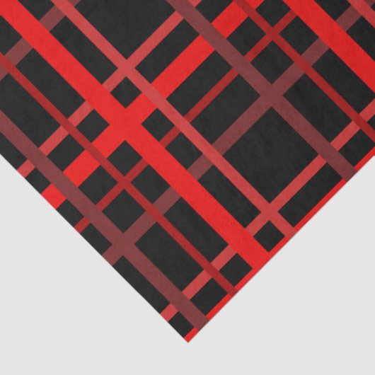 Red & Black Plaid 薄葉紙 (詳細)