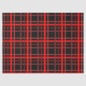 Red & Black Plaid 薄葉紙 (正面)