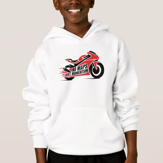 Red Black Sport Motorcycle (正面)