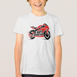 Red Black Sport Motorcycle  トライブレンドＴシャツ