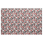 red black team colors volleyballs scalable pattern ファブリック (ヤード)