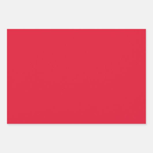 Red & Black Tile Pattern ラッピングペーパーシート (正面2)