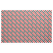 Red Black White Checkered Pattern Design  ファブリック (ヤード)