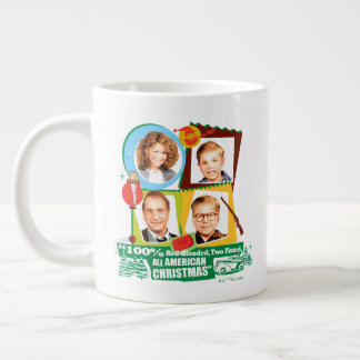 Red-Blooded, Two Fisted, All American Christmas ジャンボコーヒーマグカップ