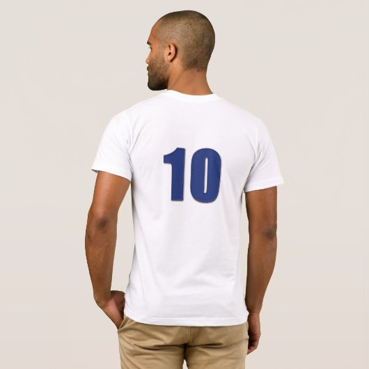 RED/BLUEできないことをどんなEVERBODYが言うかちょうどして下さい Tシャツ (裏面フル)