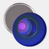 Red Blue Grosgrain Magnet マグネット (正面/裏面)