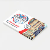 Red Blue Power Wash House Cleaning Services ポストイット (アングル)