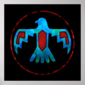 Red & Blue Thunderbirdポスター ポスター (正面)