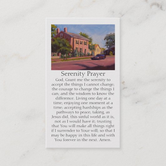 Red Blue Yellow Green Heartfelt Condolences 名刺 (正面)