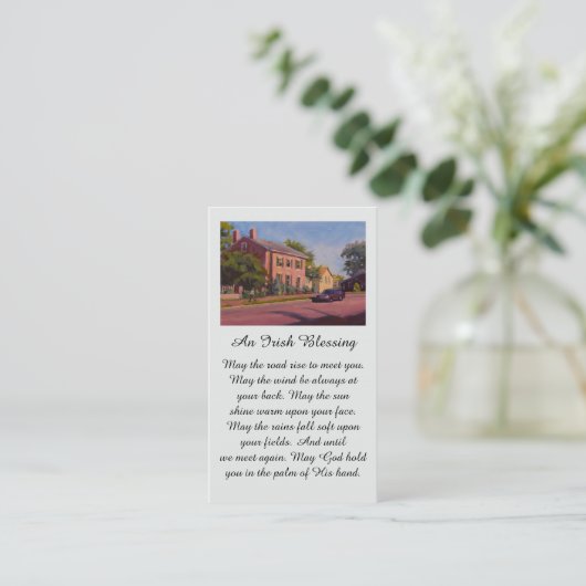 Red Blue Yellow Green Safely Home 名刺 (スタンド正面)