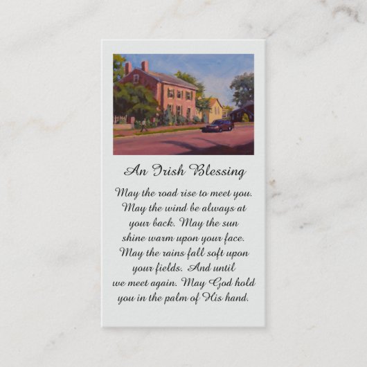 Red Blue Yellow Green Safely Home 名刺 (正面)