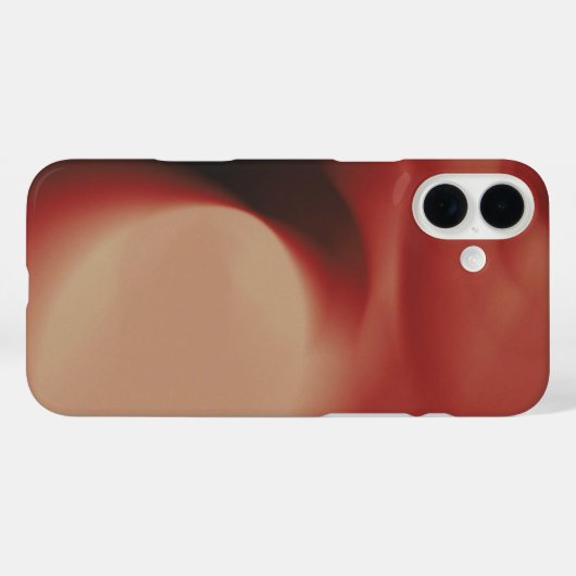 Red Blur Case-Mate iPhoneケース (裏面 (横))