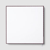 Red Blush Floral Wedding Elegant ゲストブック (裏面)