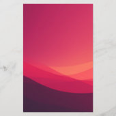 Red Boho Modern Retro Groovy Price List チラシ (裏面)