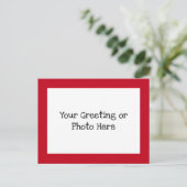 Red Border ポストカード (スタンド正面)