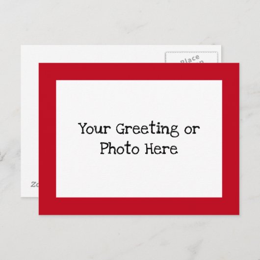 Red Border ポストカード (正面/裏面)
