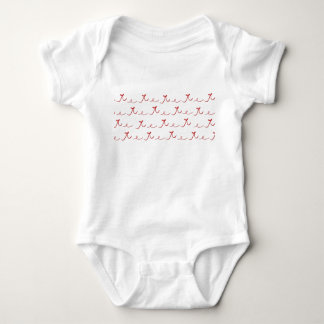 Red Bow Infant Bodysuit – Cute Baby Shower Gift |  ベビーボディスーツ