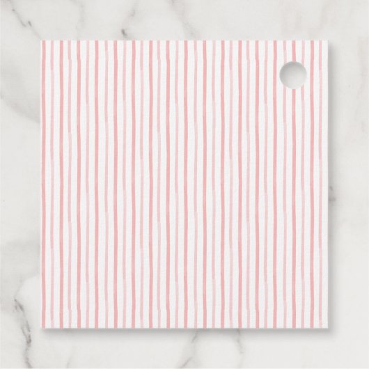 Red Bow | Personalized Valentine’s Day Treat フェイバータグ (裏面)