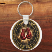 Red Boxing Gloves Fight Keychain キーホルダー (裏面)